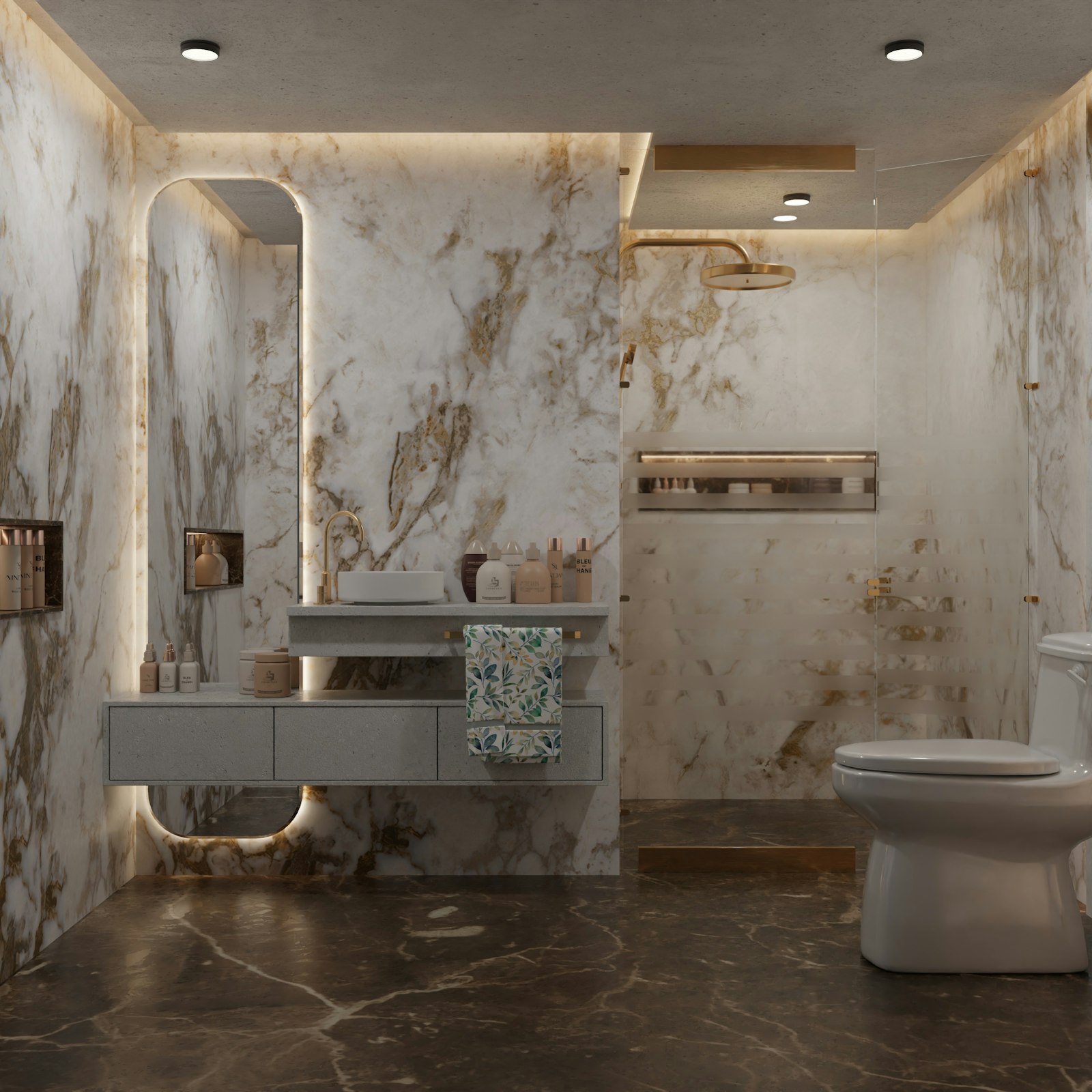 Meubles de salle de bain Tanger Carreaux